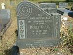 PLESSIS Dolly, du 1919-1989