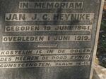 HEYNIKE Jan J.C. 1841-1919 & Catrina Susana ROUX 1858-1920
