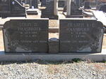 HAASBROEK Louis D. 1889-1973 & Hester L.E. 1891-1982