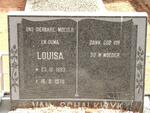 SCHALKWYK Louisa., van 1893-1979
