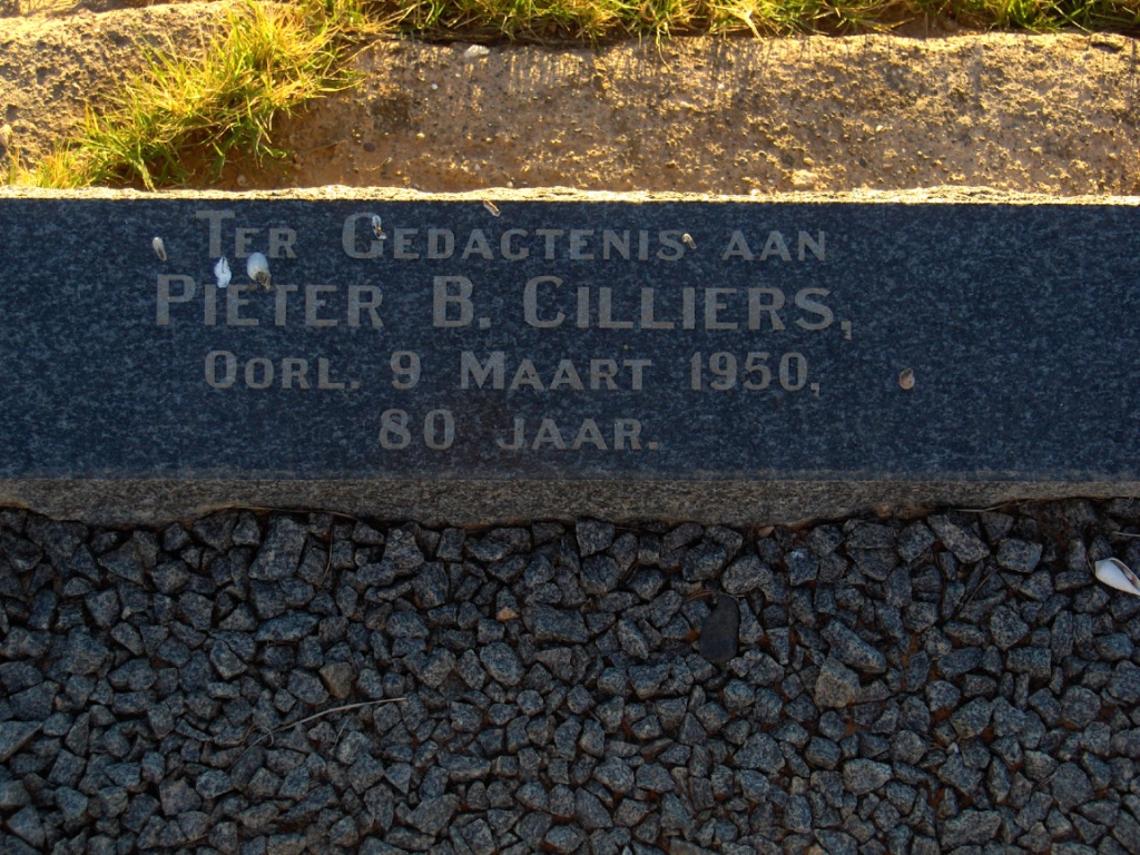 CILLIERS Pieter B. -1950