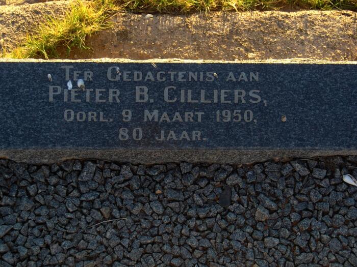 CILLIERS Pieter B. -1950