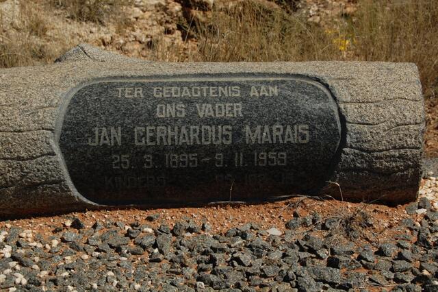MARAIS Jan Gerhardus 1895-1959