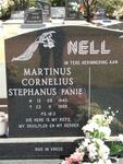 NELL Martinus Cornelius Stephanus 1940-1999
