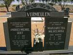 VERMEULEN Andries Michiel Gert 1892-1973 & Margaretha Wilhelmina VISSER 1896-1982