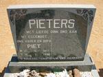 PIETERS Piet 1917-1996