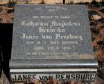 RENSBURG Catharina Magdalena Hendrika, Janse van nee BROOKS 1899-1974