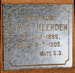 HEERDEN S.W., v. 1895-1905