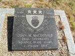 MACDONALD Joan M. nee SIEVWRIGHT 1916-1978