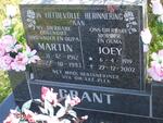 GRANT Martin 1912-1993 & Joey 1919-2002