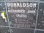 DONALDSON Alexander John 1971-2008