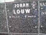 LOUW Johan 1972-2008