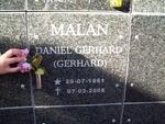 MALAN Daniel Gerhard 1961-2005