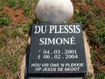 PLESSIS Simoné, du 2001-2004