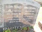 RAUTENBACH John Richard 1895-1967 & Anna Susanna 1893-1968