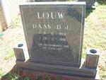 LOUW D.J. 1924-1996