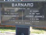 BARNARD Jacobus Johannes 1908-1979 & Isabella Cornelia 1914-1985