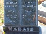 MARAIS Nicolas v.d. Meulen 1915-2004 & Susara NEETHLING 1917-