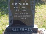 SAUERMAN John Murray 1920-1989