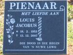 PIENAAR Louis Jacobus 1953-2007