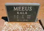 MEEUS Kala 1899-1993