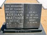 ERASMUS Adriaan Marthinus 1918-1988