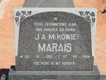 MARAIS J.A.M. 1913-1994