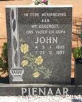 PIENAAR John 1939-1997
