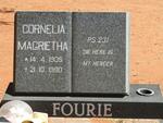 FOURIE Cornelia Magrietha 1905-1990
