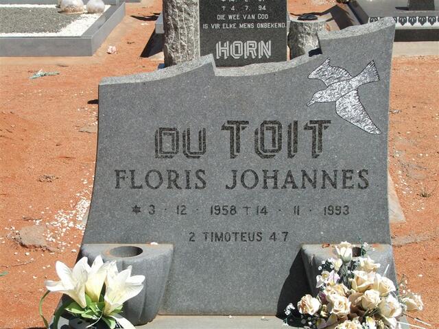 TOIT Floris Johannes, du 1958-1993