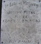 FOURIE Joseph Payne 1920-1983