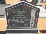 WAAL Schalk Willem Petrus, de 1921-1992