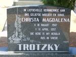 TROTZKY Christa Magdalena 1947-1997