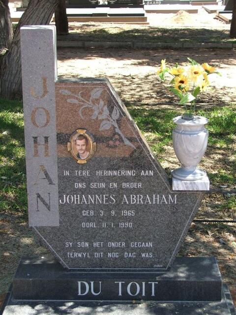 TOIT Johannes Abraham, du 1965-1990