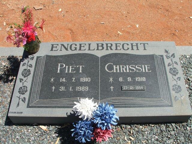 ENGELBRECHT Piet 1910-1989 & Chrissie 1918-1994