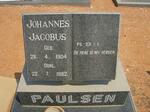 PAULSEN Johannes Jacobus 1904-1982
