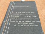 CARSTENS Anna C. nee PRETORIUS 1919-1980