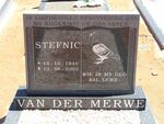 MERWE Stefnic, van der 1948-2003