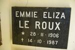 ROUX Emmie Eliza, le 1906-1987