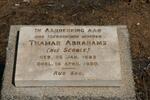 ABRAHAMS Thamar nee SCOBLE 1882-1920