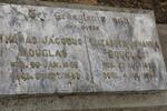DOUGLAS Thomas Jacobus 1855-1938 & Elizabeth Johanna 1858-1833