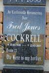 COCKRELL Fred Jones 1936-2001