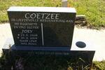 COETZEE Joey 1938-2004