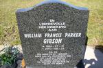 GIBSON William Francis Parker 1924-2003