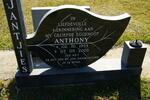 JANTJIES Anthony 1953-2003