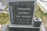 GERBER Johannes Jacobus van Rooyen 1929-1998