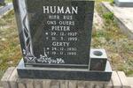 HUMAN Pieter 1927-1999 & Gerty 1930-1999