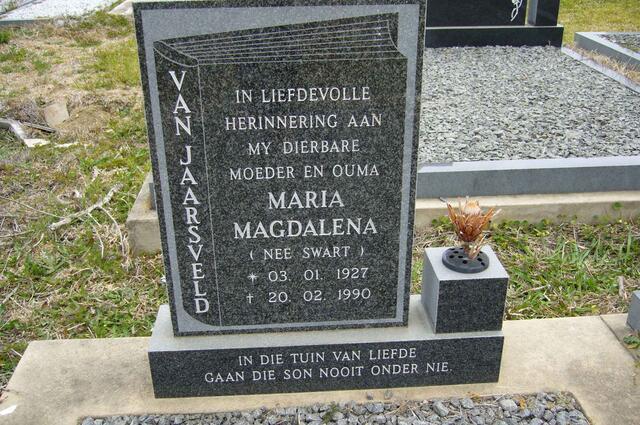 JAARSVELD Maria Magdalena, van nee SWART 1927-1990