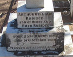 RUBIDGE Arthur William 1883-1922