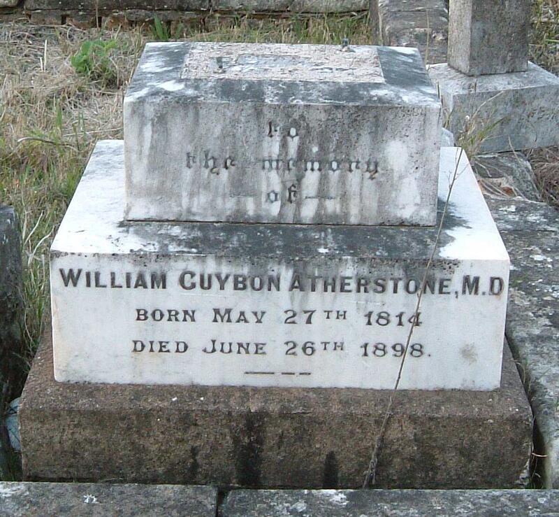 ATHERSTONE William Guybon 1814-1898